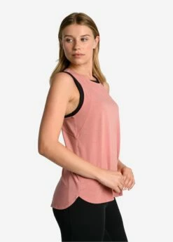 LOLE Performance Wool Moisture-wicking Tank Top - Peony -Outlet LOLE Store LSW4375 K135 3 1900x