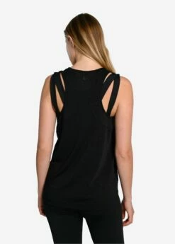 LOLE Performance Wool Moisture-wicking Tank Top - Black -Outlet LOLE Store LSW4375 N415 4 1900x