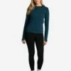 LOLE Performance Wool Moisture-wicking Long Sleeve - Fjord Blue -Outlet LOLE Store LSW4376 BB49 1 1900x