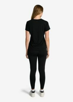 LOLE Performance Wool Moisture-wicking Short Sleeve - Black -Outlet LOLE Store LSW4377 N415 4 1900x
