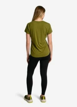 LOLE Performance Wool Moisture-wicking Short Sleeve - Tarragon 10 LOLE Performance Wool Moisture-wicking Short Sleeve - Tarragon -Outlet LOLE Store LSW4377 V794 4 1900x