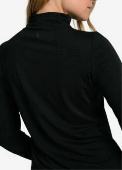 LOLE Performance Wool Moisture-wicking Turtleneck - Black -Outlet LOLE Store LSW4378 N415 5 1900x