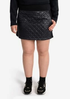 LOLE Apex Insulated Quilted Skirt - Black