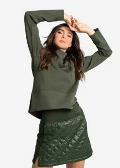 LOLE Apex Insulated Quilted Skirt - Kombu -Outlet LOLE Store LSW4380 V761 7 1900x