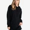 LOLE Easy Hoodie Oversized Dress - Black -Outlet LOLE Store LSW4382 N415 1 1900x