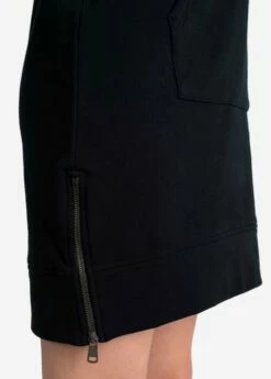 LOLE Easy Hoodie Oversized Dress - Black -Outlet LOLE Store LSW4382 N415 6 1900x