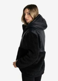 LOLE Yana Oversized Pullover Hoodie - Black -Outlet LOLE Store LSW4389 N415 3 1900x