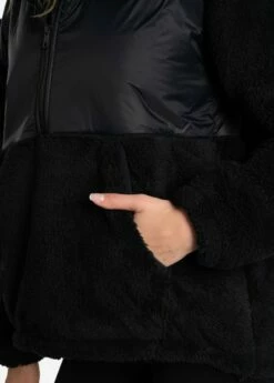 LOLE Yana Oversized Pullover Hoodie - Black -Outlet LOLE Store LSW4389 N415 4 1900x