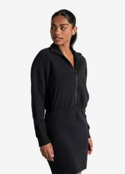 LOLE Ottoman Dress - Black -Outlet LOLE Store LSW4395 N415 3 1900x