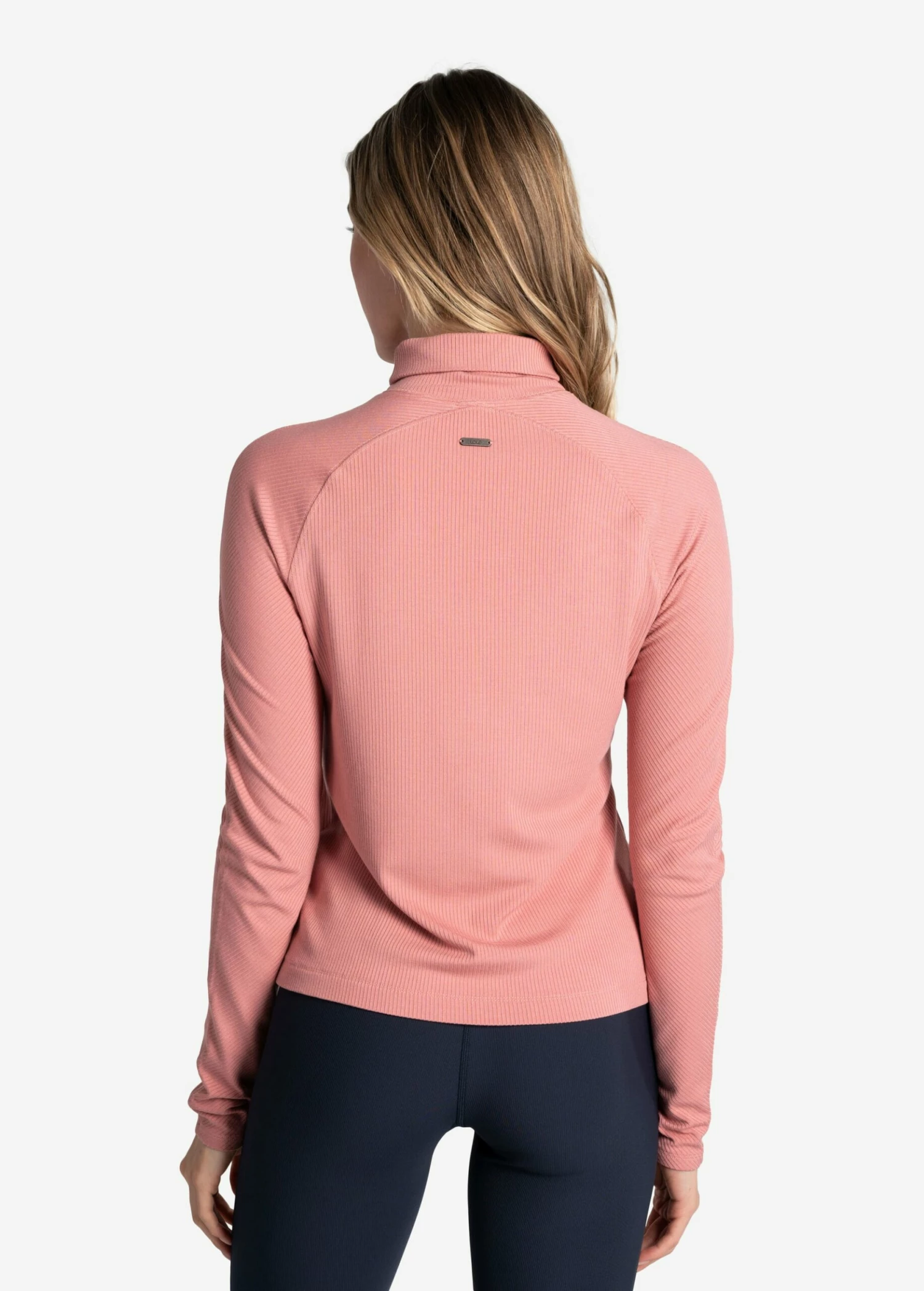LOLE Traverse Turtle Neck Long Sleeve - Peony 6 LOLE Traverse Turtle Neck Long Sleeve - Peony - Image 4