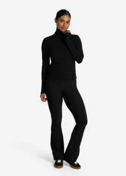 LOLE Traverse Turtle Neck Long Sleeve - Black -Outlet LOLE Store LSW4396 N415 6 1900x