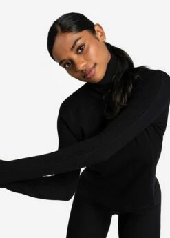 LOLE Traverse Turtle Neck Long Sleeve - Black -Outlet LOLE Store LSW4396 N415 7 1900x