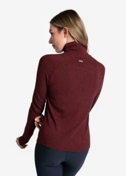 LOLE Traverse Turtle Neck Long Sleeve - Port Heather -Outlet LOLE Store LSW4396 R425 2 1900x