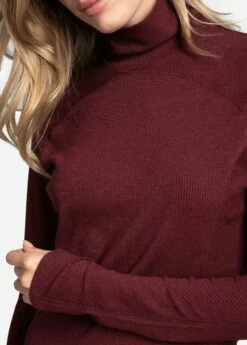 LOLE Traverse Turtle Neck Long Sleeve - Port Heather -Outlet LOLE Store LSW4396 R425 4 1900x