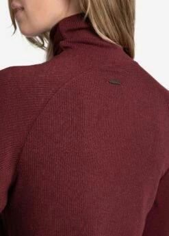 LOLE Traverse Turtle Neck Long Sleeve - Port Heather -Outlet LOLE Store LSW4396 R425 5 1900x