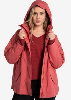 LOLE Ottoman V-Neck Pullover - Merlot -Outlet LOLE Store LSW4397 R421 7 1900x