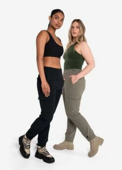 LOLE Journey Cargo Pants - Black -Outlet LOLE Store LSW4401 N415 10 1900x