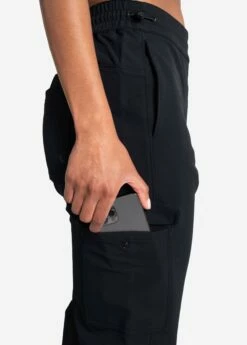 LOLE Journey Cargo Pants - Black -Outlet LOLE Store LSW4401 N415 2 1900x