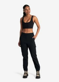 LOLE Journey Cargo Pants - Black -Outlet LOLE Store LSW4401 N415 3 1900x