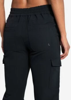LOLE Journey Cargo Pants - Black -Outlet LOLE Store LSW4401 N415 6 1900x