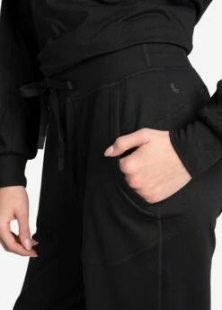 LOLE Om Tech Joggers - Black 12 LOLE Om Tech Joggers - Black -Outlet LOLE Store LSW4403 N415 5 1900x