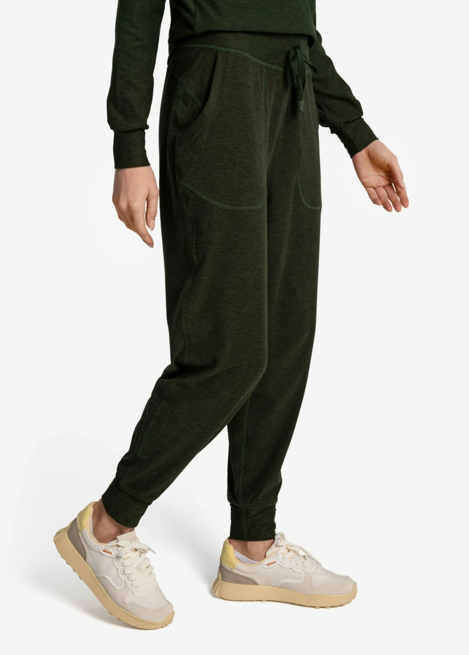 LOLE Om Tech Joggers - Kombu Heather 5 LOLE Om Tech Joggers - Kombu Heather - Image 3