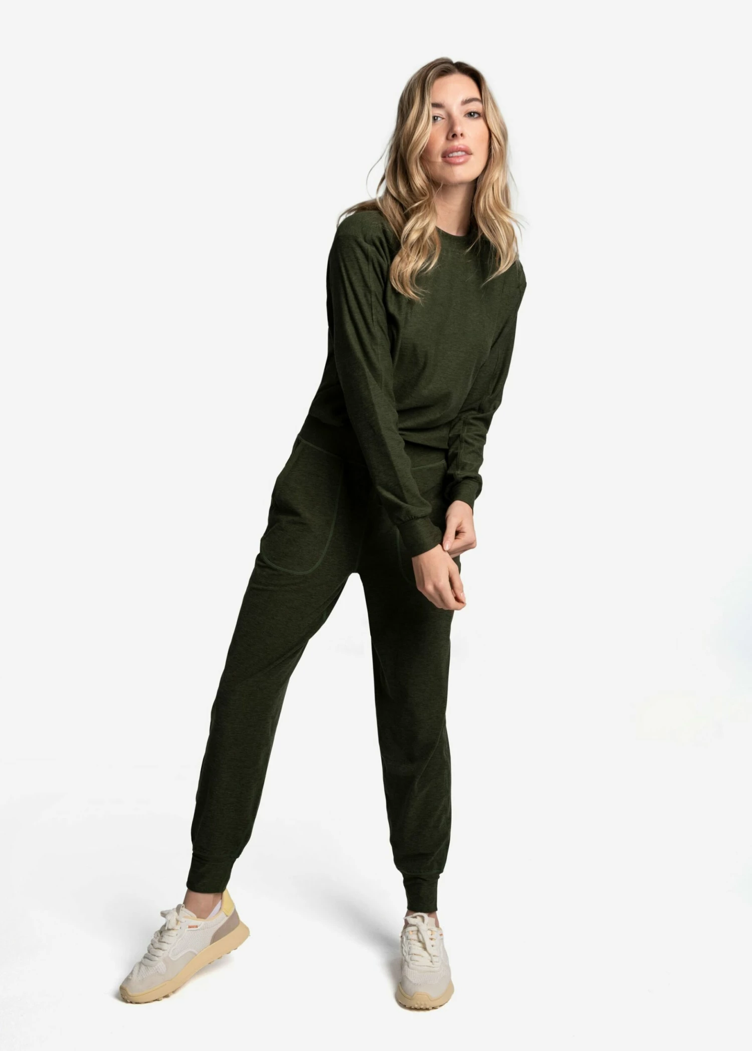 LOLE Om Tech Joggers - Kombu Heather 9 LOLE Om Tech Joggers - Kombu Heather - Image 7