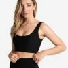 LOLE Sculpt Rib Bra - Black -Outlet LOLE Store LSW4406 N415 1 1900x