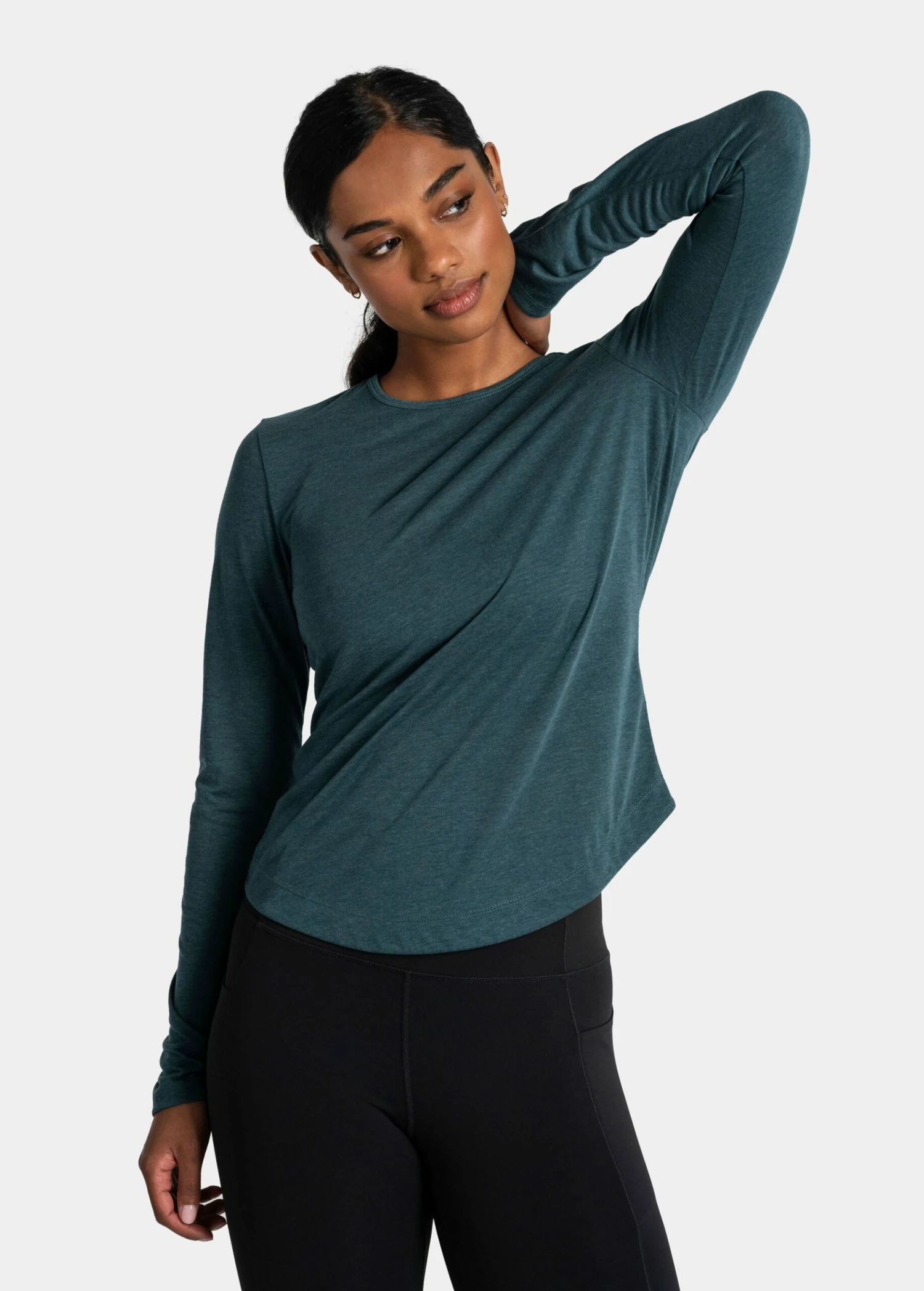 LOLE Everyday Long Sleeve - Fjord Blue 3 LOLE Everyday Long Sleeve - Fjord Blue
