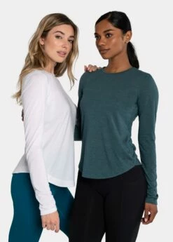 LOLE Everyday Long Sleeve - White -Outlet LOLE Store LSW4410 W101 6 1900x