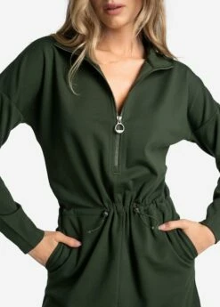 LOLE Mindset Dress - Kombu -Outlet LOLE Store LSW4413 V761 5 1900x