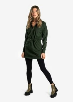 LOLE Mindset Dress - Kombu -Outlet LOLE Store LSW4413 V761 6 1900x