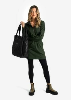 LOLE Mindset Dress - Kombu -Outlet LOLE Store LSW4413 V761 7 1900x