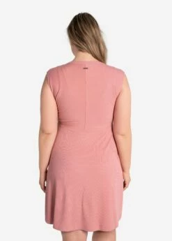 LOLE Traverse Short Sleeve Dress - Peony -Outlet LOLE Store LSW4414 K135 4 1900x