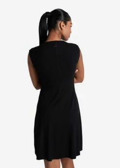 LOLE Traverse Short Sleeve Dress - Black -Outlet LOLE Store LSW4414 N415 5 1900x