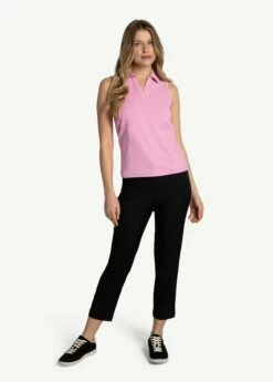 LOLE Miles Cropped Pants - Black -Outlet LOLE Store LSW4421 N415 2 1900x