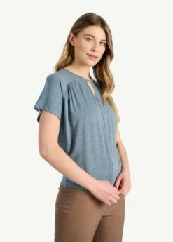 LOLE Elisia Blouse - Ash Heather -Outlet LOLE Store LSW4422 G922 2 1900x