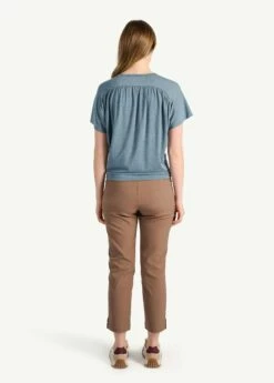 LOLE Elisia Blouse - Ash Heather -Outlet LOLE Store LSW4422 G922 4 1900x