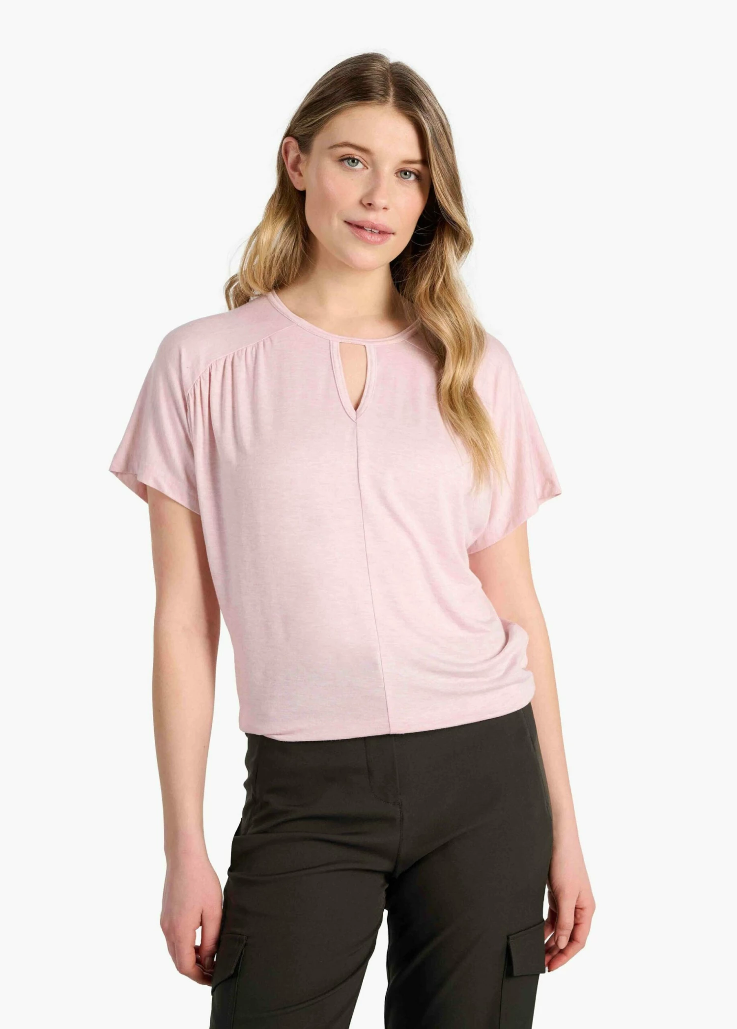 LOLE Elisia Blouse - Ballerina Heather 3 LOLE Elisia Blouse - Ballerina Heather