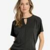 LOLE Elisia Blouse - Black Heather