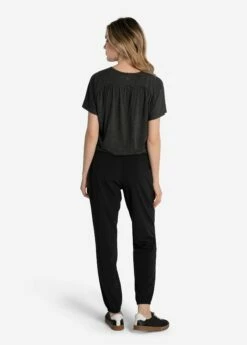 LOLE Elisia Blouse - Black Heather -Outlet LOLE Store LSW4422 N134 3 1900x