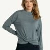 LOLE Elisia Long Sleeve - Ash Heather