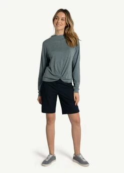 LOLE Elisia Long Sleeve - Ash Heather -Outlet LOLE Store LSW4426 G922 5 1900x