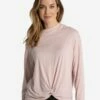 LOLE Elisia Long Sleeve - Ballerina Heather -Outlet LOLE Store LSW4426 K566 1 1900x