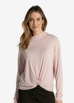 LOLE Elisia Long Sleeve - Ballerina Heather