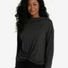 LOLE Elisia Long Sleeve - Black Heather 1 LOLE Elisia Long Sleeve - Black Heather -Outlet LOLE Store LSW4426 N134 1 1900x
