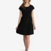 LOLE Olivie Short Sleeve Dress - Black