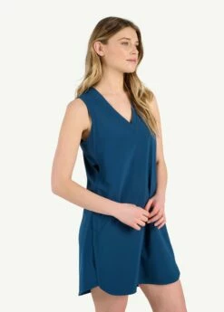 LOLE Olivie Tank Dress - Fjord Blue -Outlet LOLE Store LSW4431 BB49 3 1900x