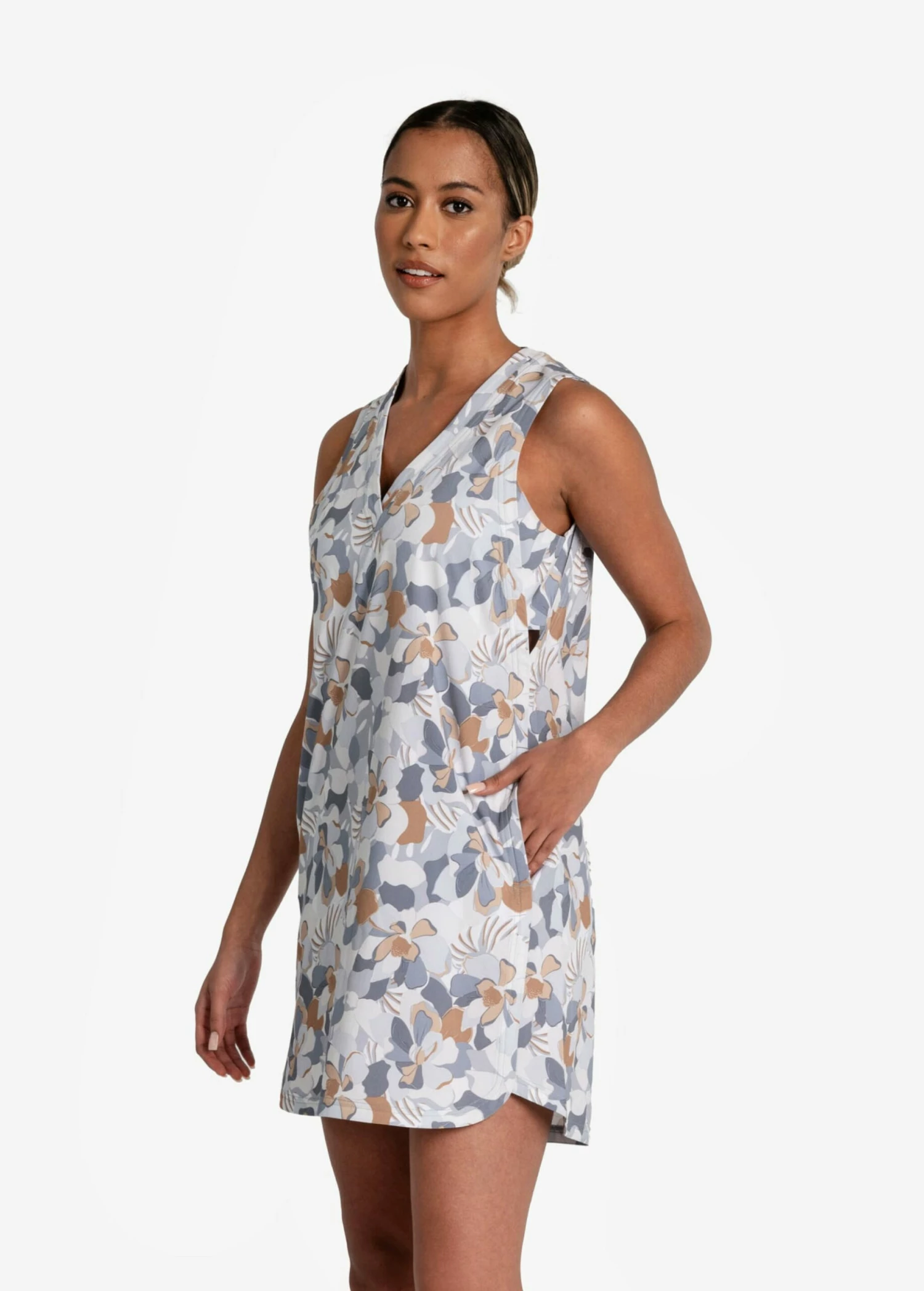 LOLE Olivie Tank Dress - Rio Floral Ash 3 LOLE Olivie Tank Dress - Rio Floral Ash