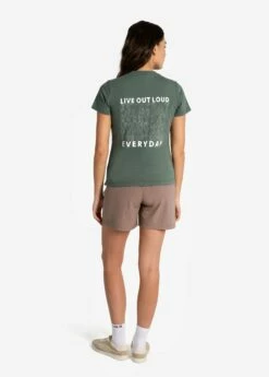 LOLE Laurier Distressed T-Shirt - Marlin Blue -Outlet LOLE Store LSW4432 BB48 5 1900x